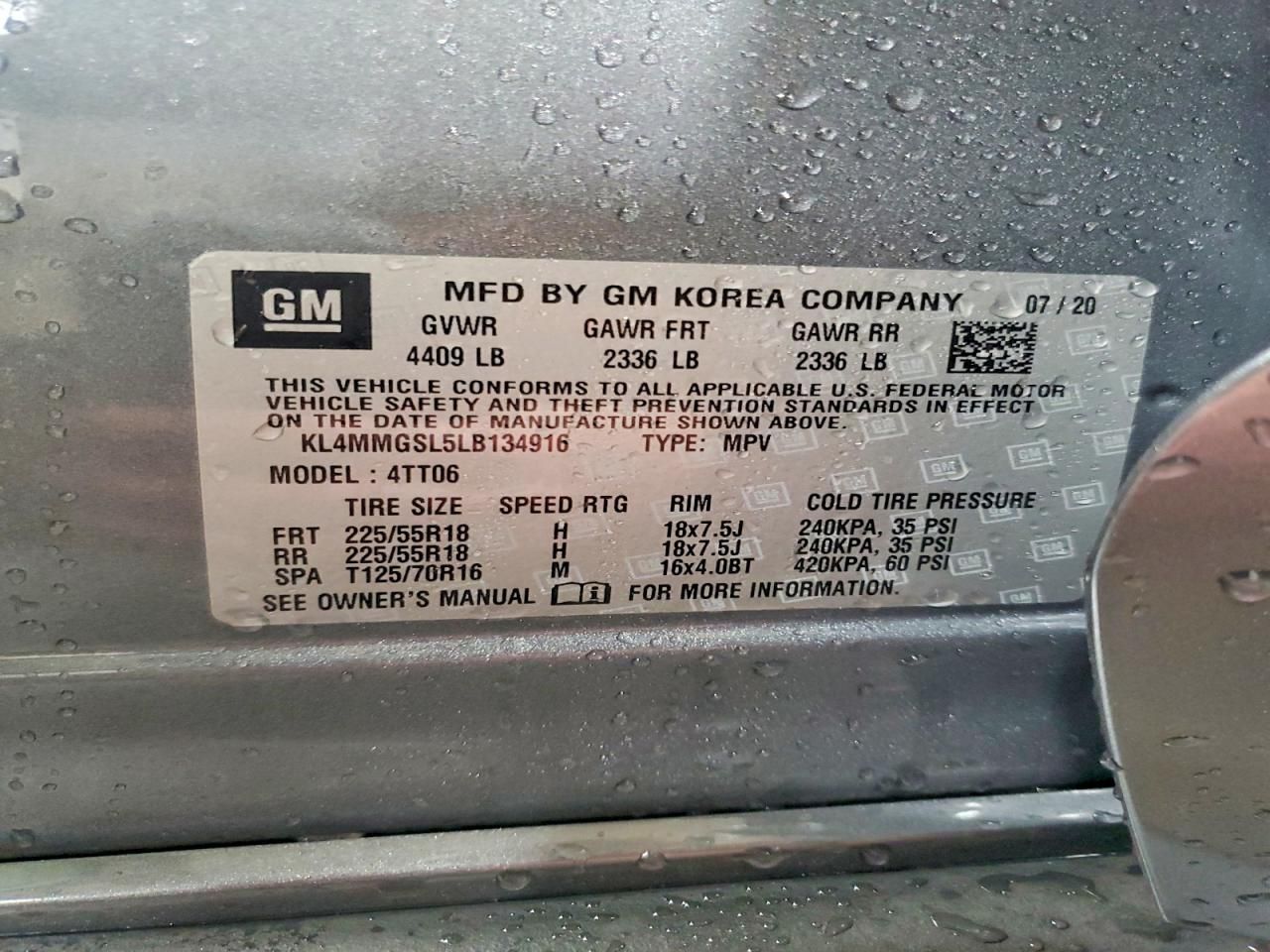 2020 Buick Encore gx Essence