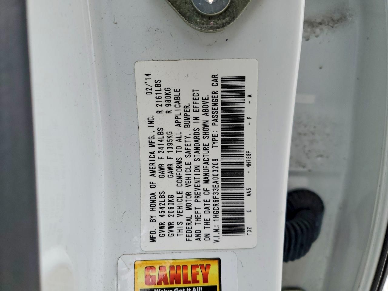 2014 Honda Accord Hybrid