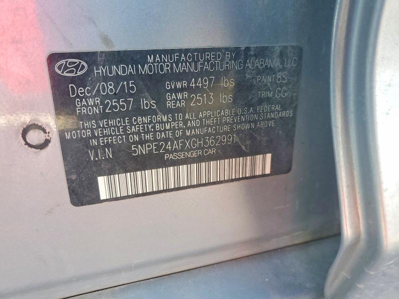 2016 Hyundai Sonata se
