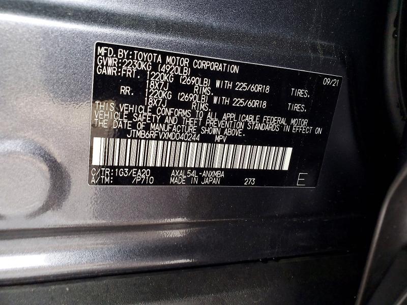 2021 Toyota Rav4 xle Premium