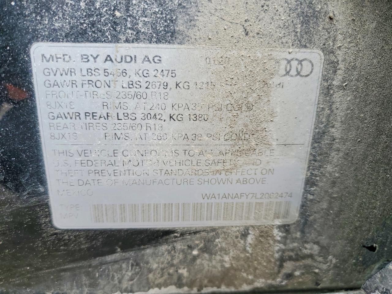 2020 Audi Q5 Premium