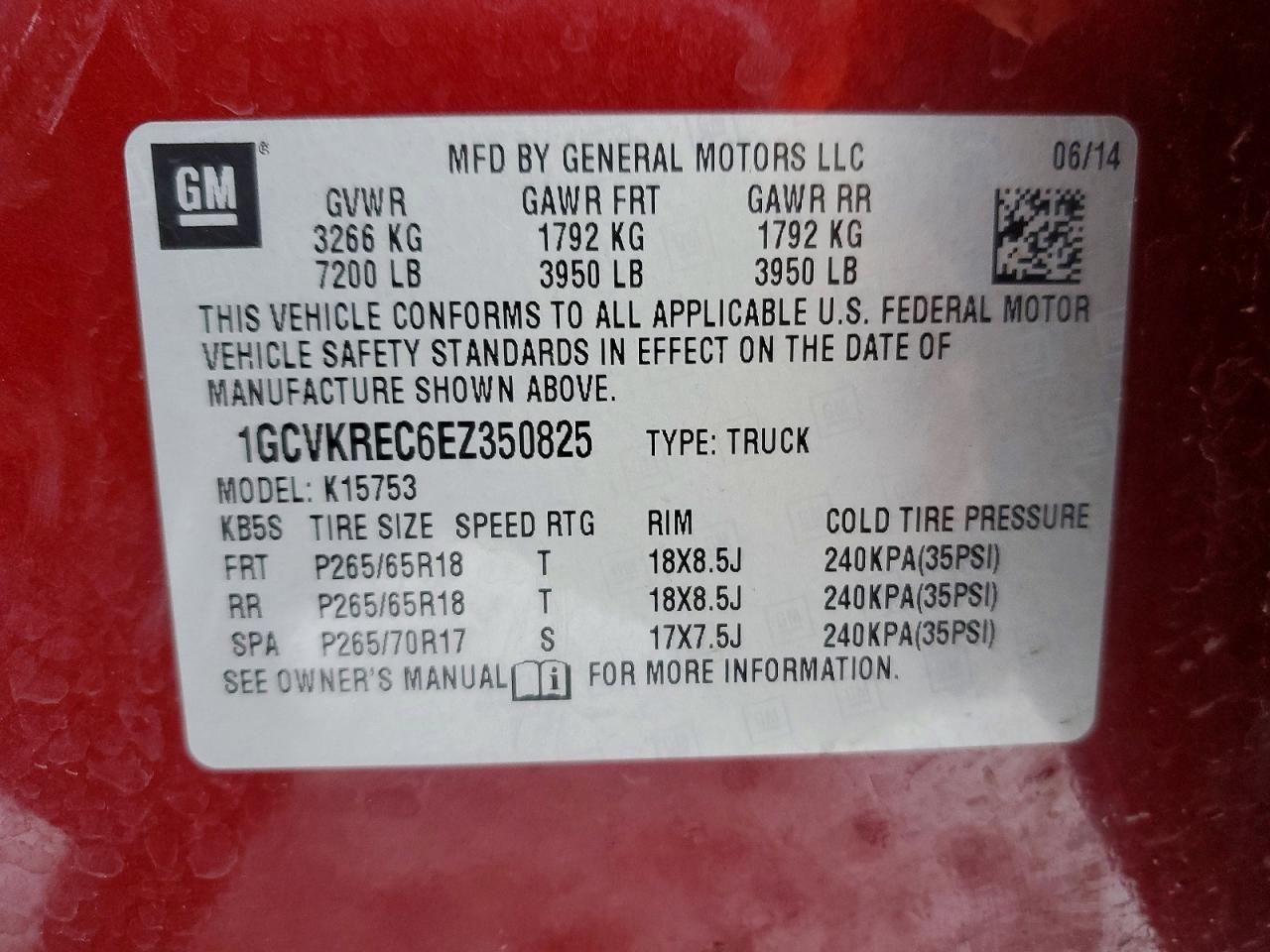 2014 Chevrolet Silverado K1500 lt