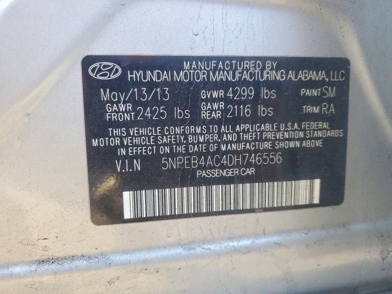 2013 Hyundai Sonata gls