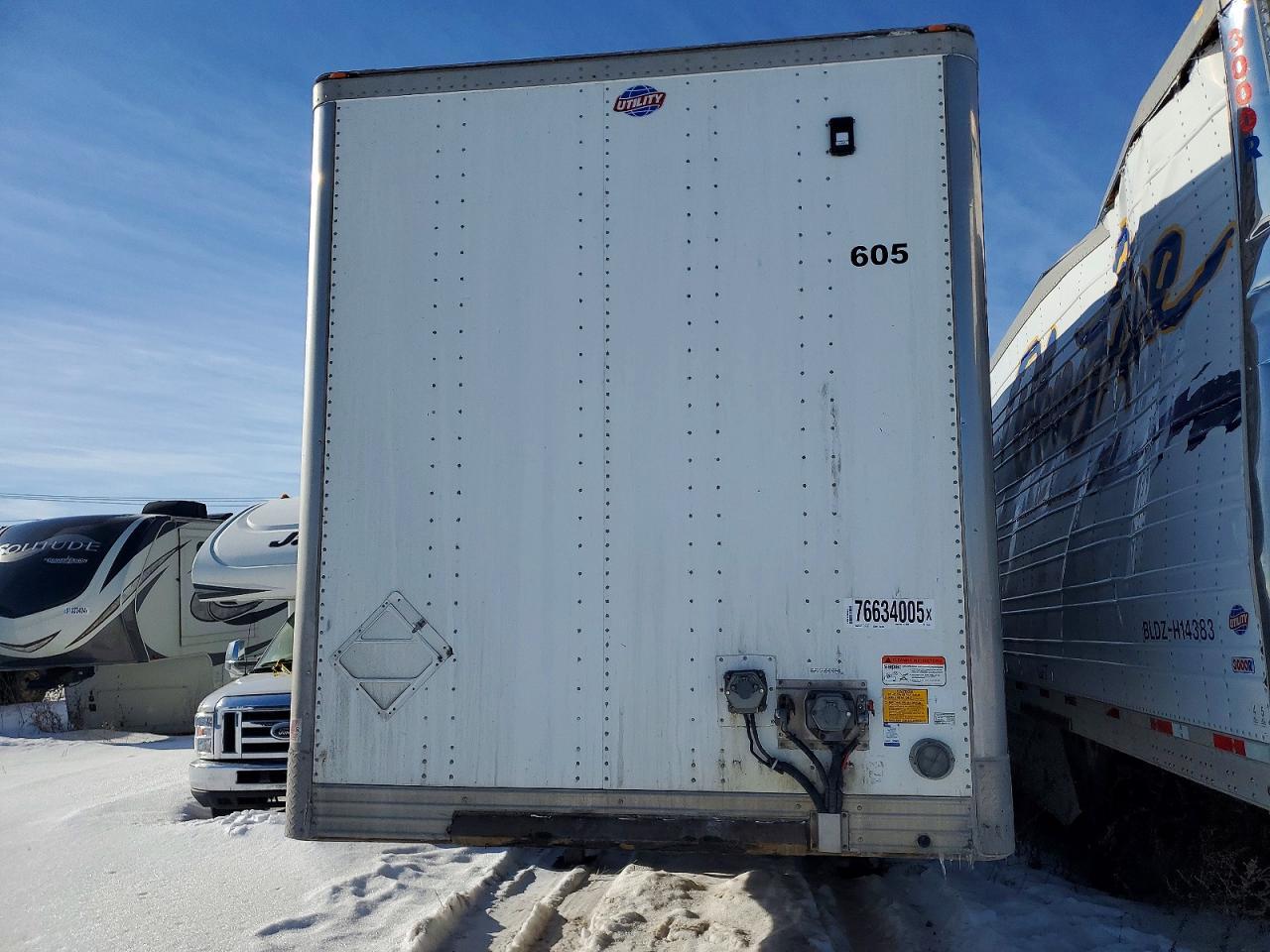 2017 Utlity DRY Van-DRY Van Trailer