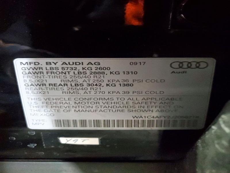 2018 Audi SQ5 Prestige