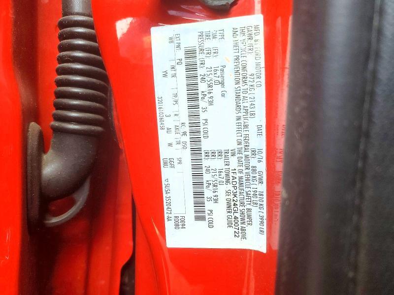 2016 Ford Focus se
