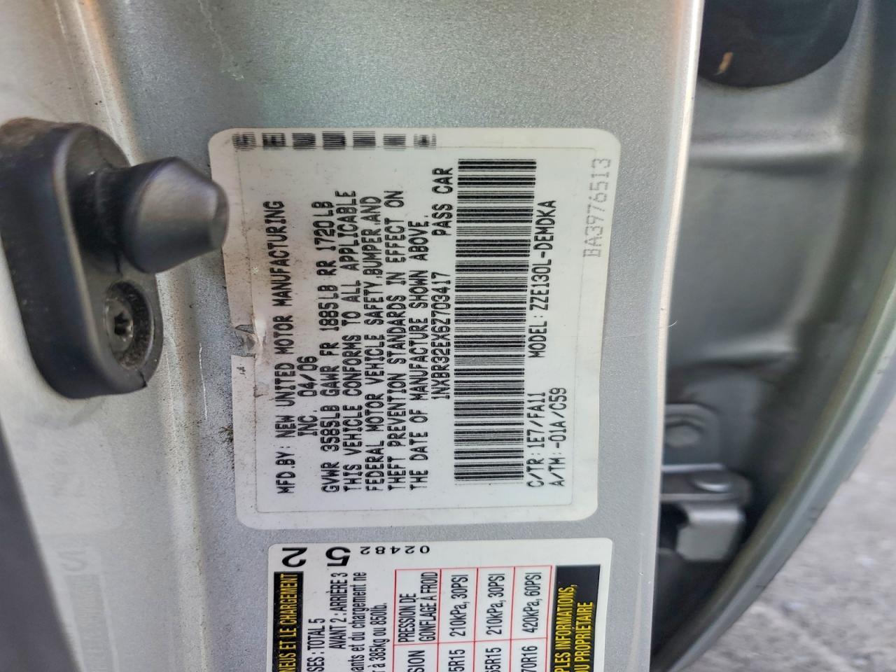 2006 Toyota Corolla ce