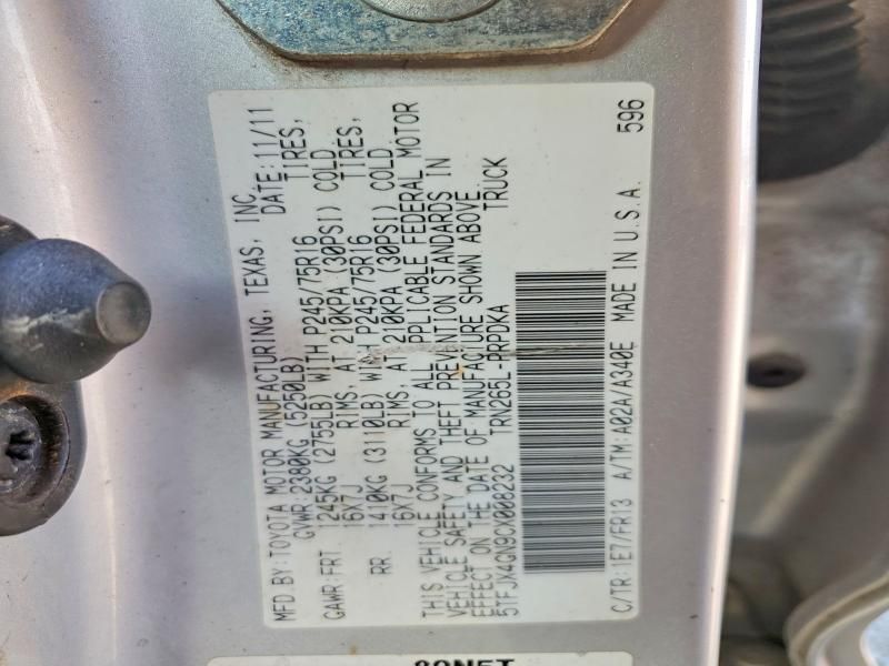 2012 Toyota Tacoma Double Cab