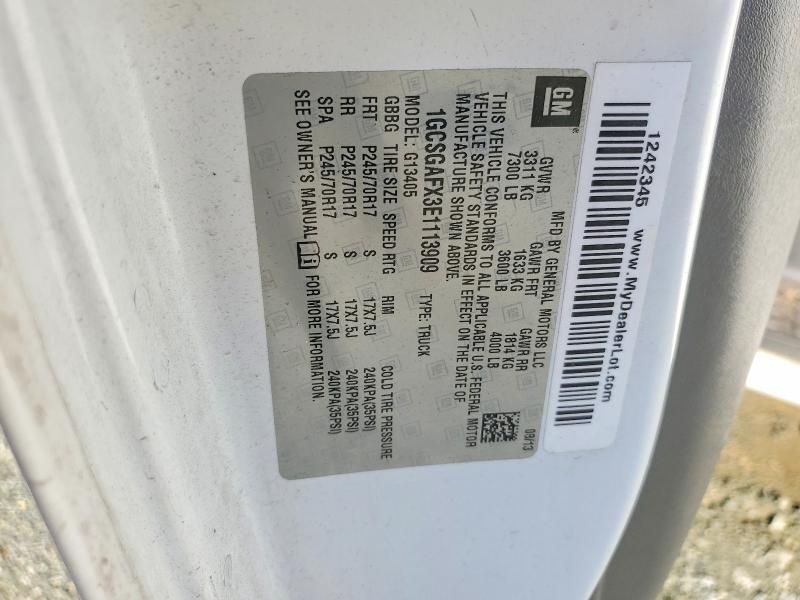 2014 Chevrolet Express G1500