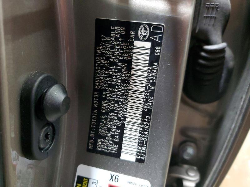 2017 Toyota Corolla le eco