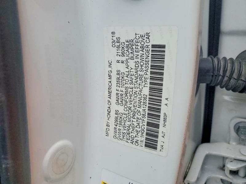 2018 Honda Accord exl