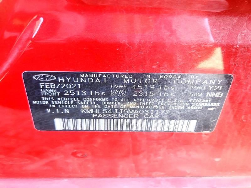 2021 Hyundai Sonata Hybrid