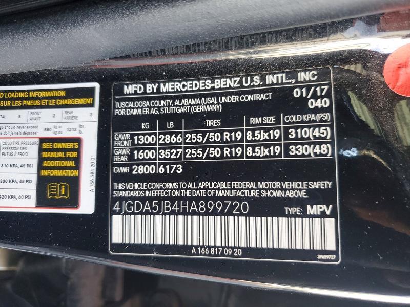2017 Mercedes-Benz Gle 350