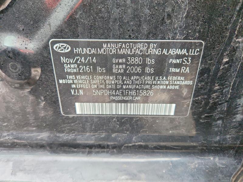 2015 Hyundai Elantra se