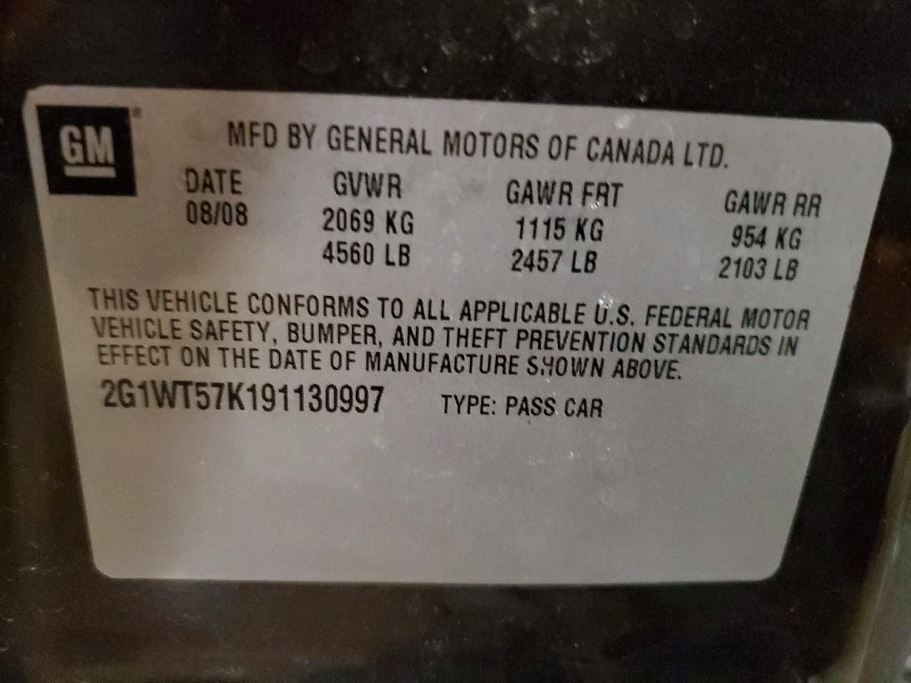 2009 Chevrolet Impala 1LT