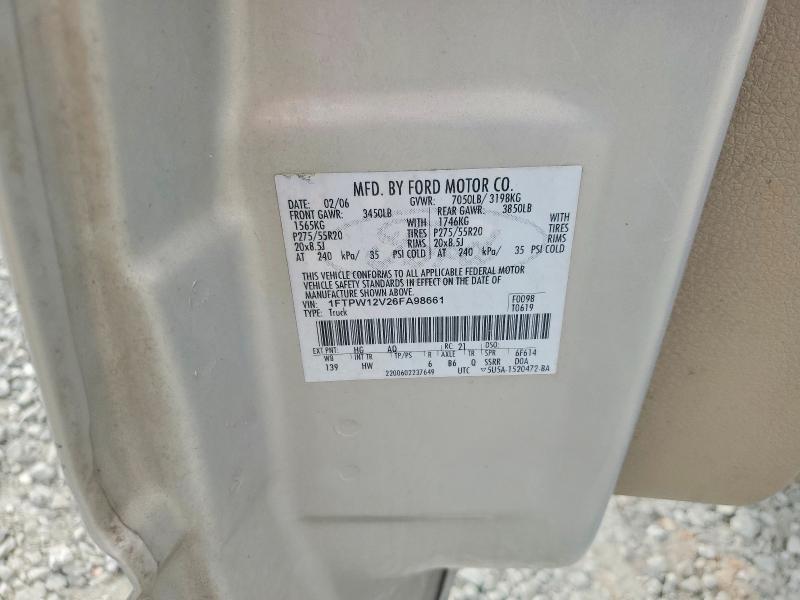 2006 Ford F150 Supercrew