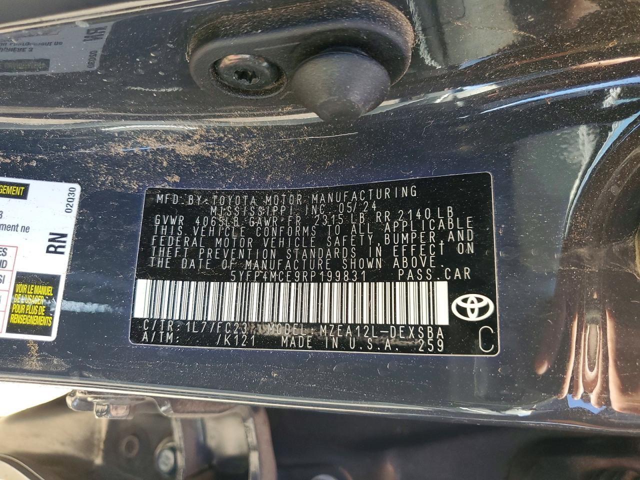 2024 Toyota Corolla se