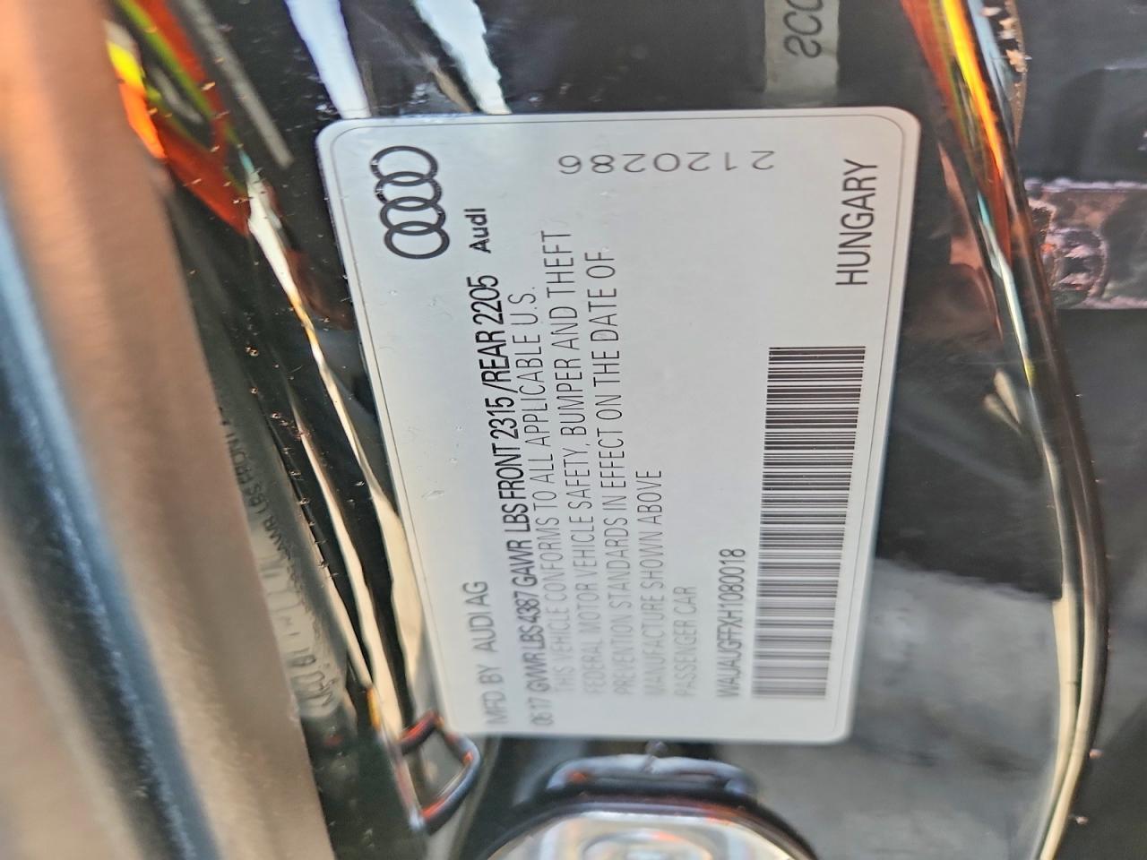 2017 Audi A3 Premium