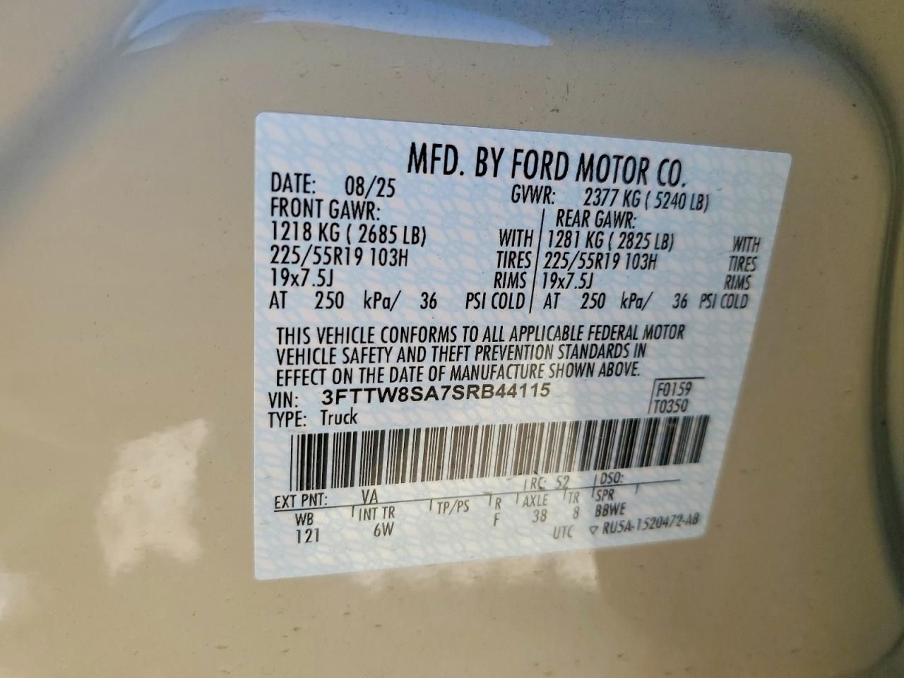 2025 Ford Maverick Lariat