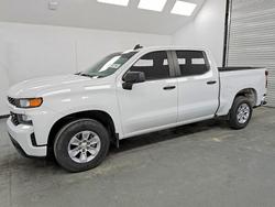 Chevrolet salvage cars for sale: 2021 Chevrolet Silverado C1500 Custom