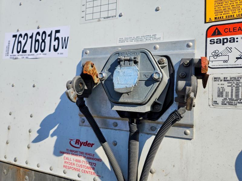 2020 Utility Vs2dx dry van Trailer