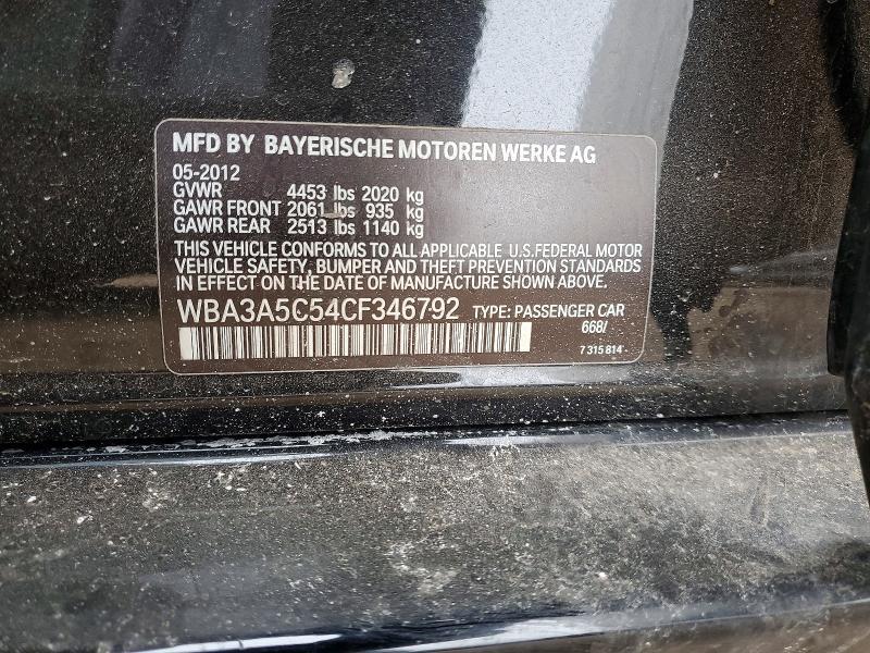 2012 BMW 328 i