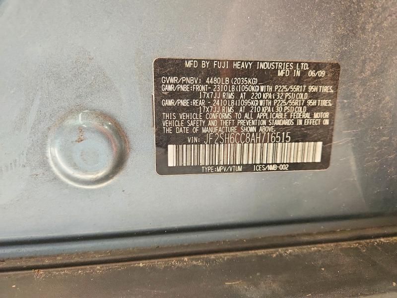 2010 Subaru Forester 2.5x Premium