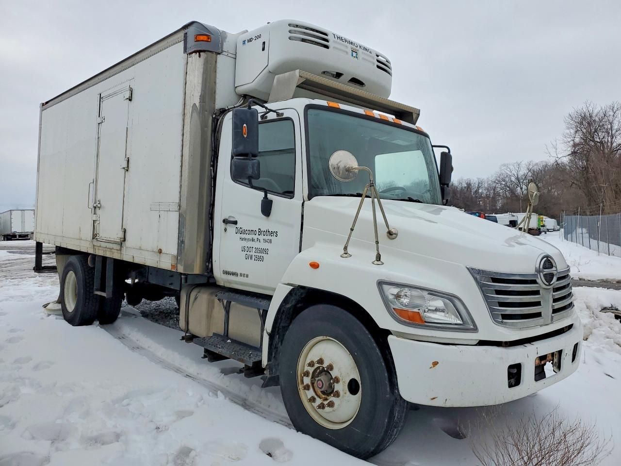 2010 Hino 258/268 Refrigerated BOX Truck