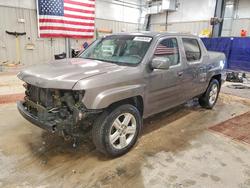 Salvage trucks for sale at Casper, WY auction: 2009 Honda Ridgeline RTL