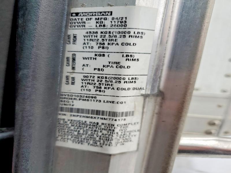 2022 Peterbilt 337 BOX Truck