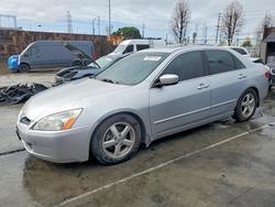Honda Accord salvage cars for sale: 2005 Honda Accord ex