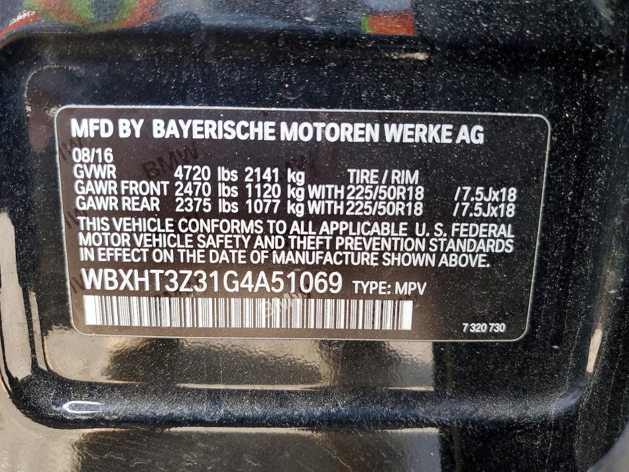2016 BMW X1 Xdrive28i