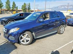 Salvage cars for sale from Copart Rancho Cucamonga, CA: 2016 Mercedes-Benz Gle 350 4matic