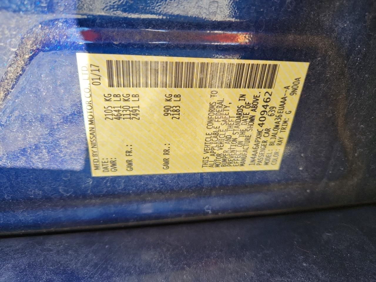 2017 Nissan Maxima 3.5s