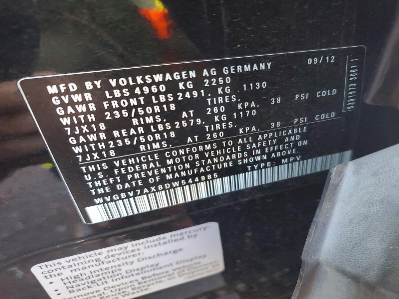 2013 Volkswagen Tiguan s