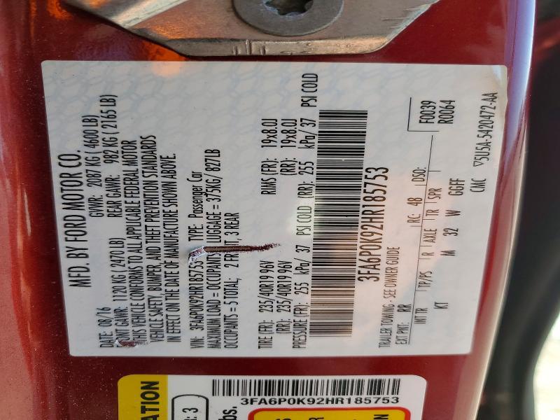 2017 Ford Fusion Titanium
