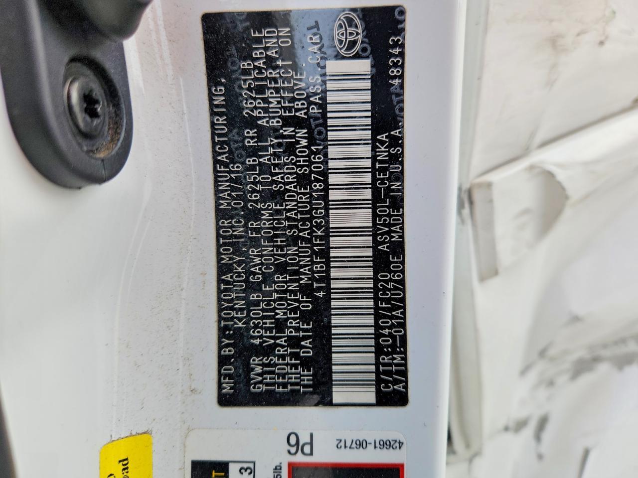 2016 Toyota Camry