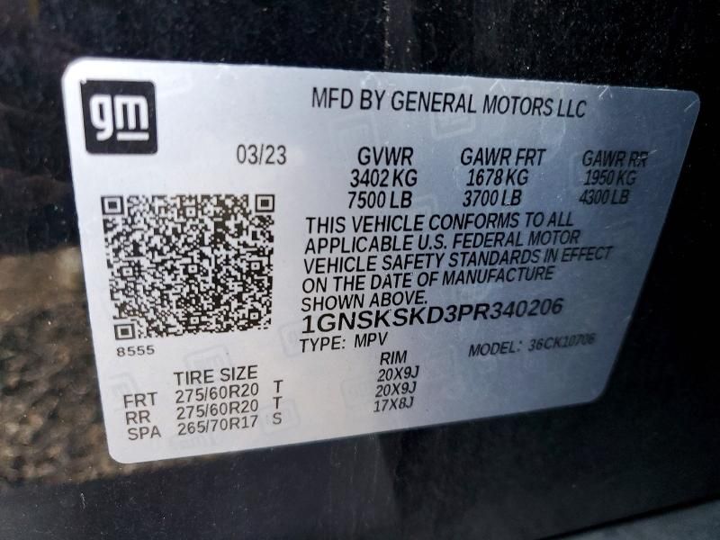 2023 Chevrolet Tahoe K1500 Premier