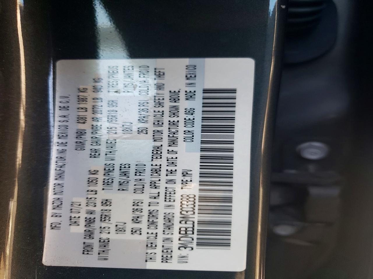 2021 Mazda Cx-30 Select