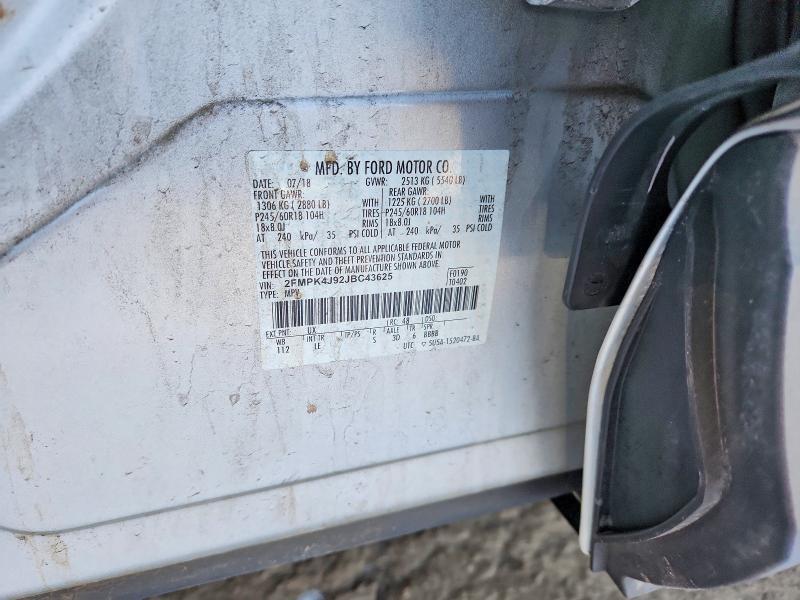 2018 Ford Edge sel