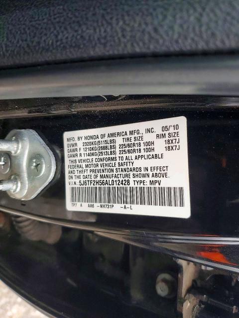 2010 Honda Accord Crosstour exl