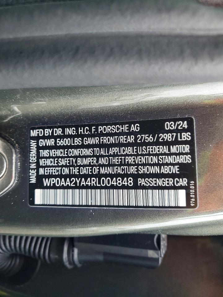 2024 Porsche Panamera Base