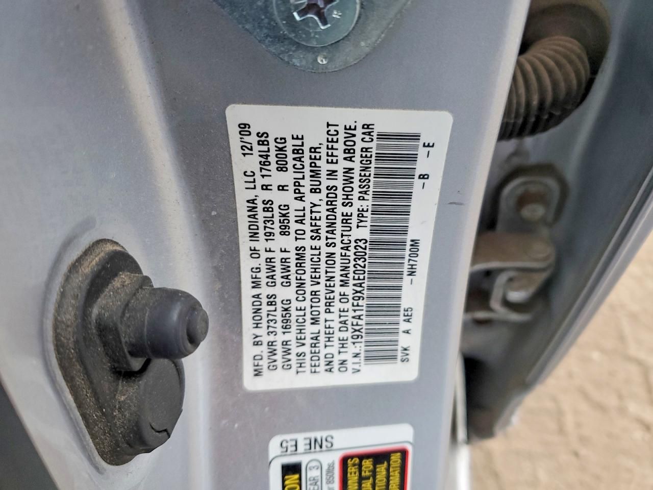 2010 Honda Civic exl