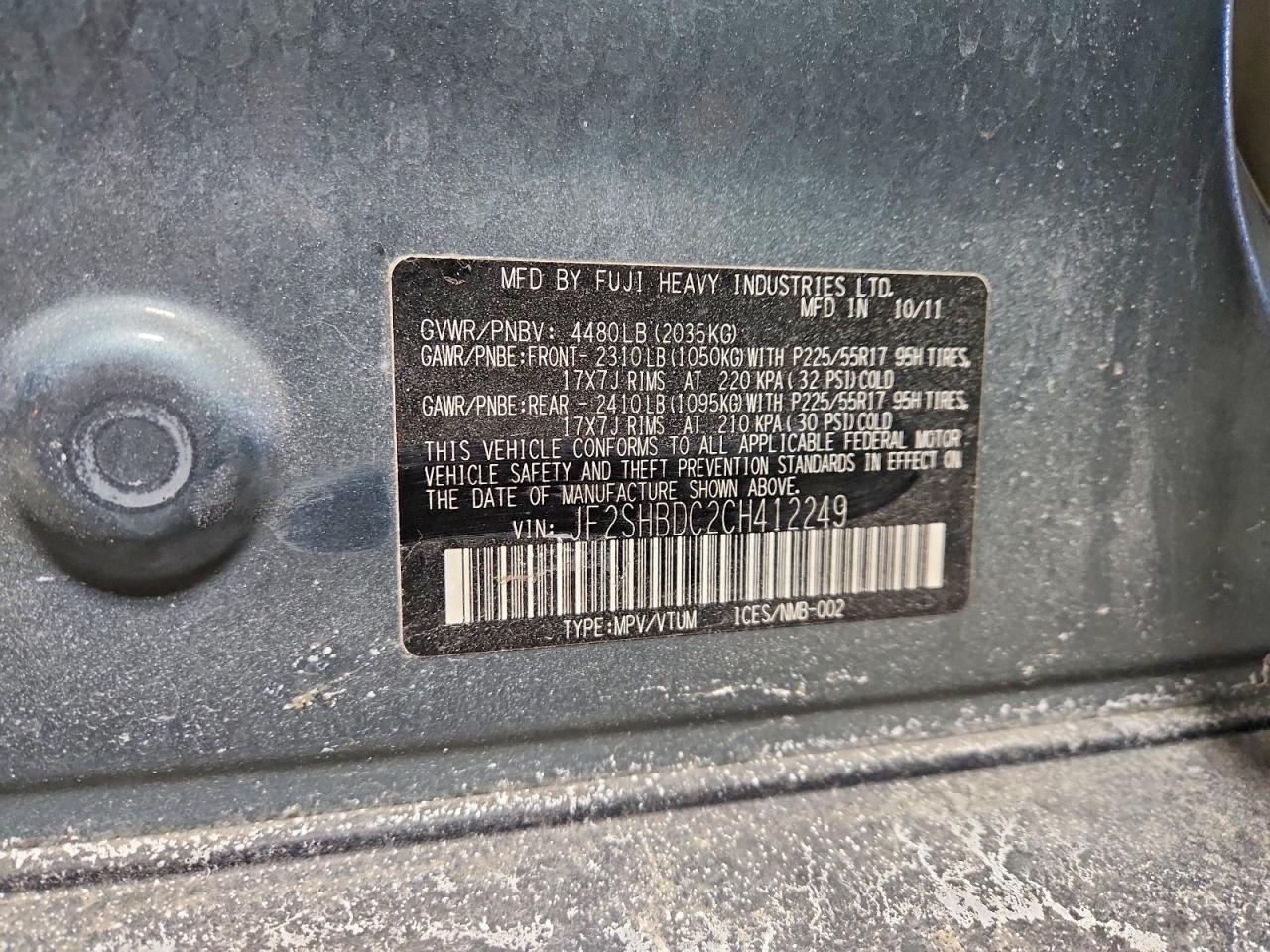 2012 Subaru Forester 2.5x Premium