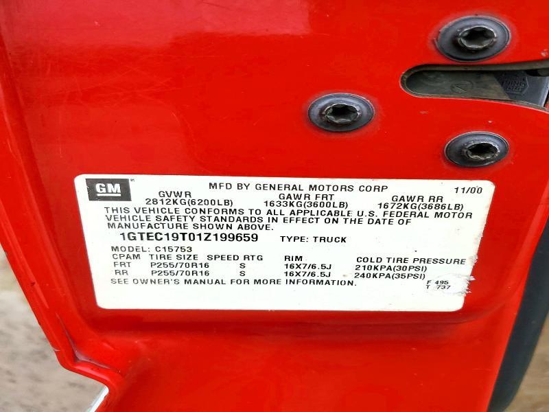 2001 GMC New Sierra C1500
