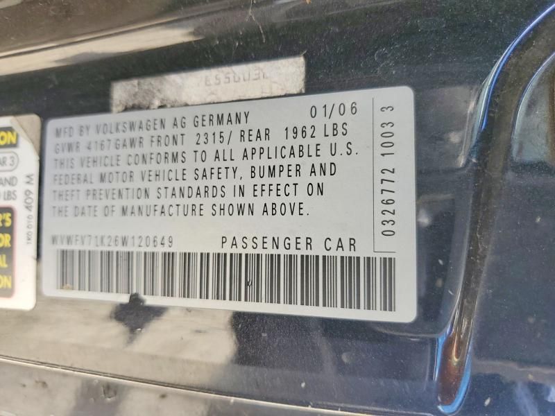 2006 Volkswagen New gti