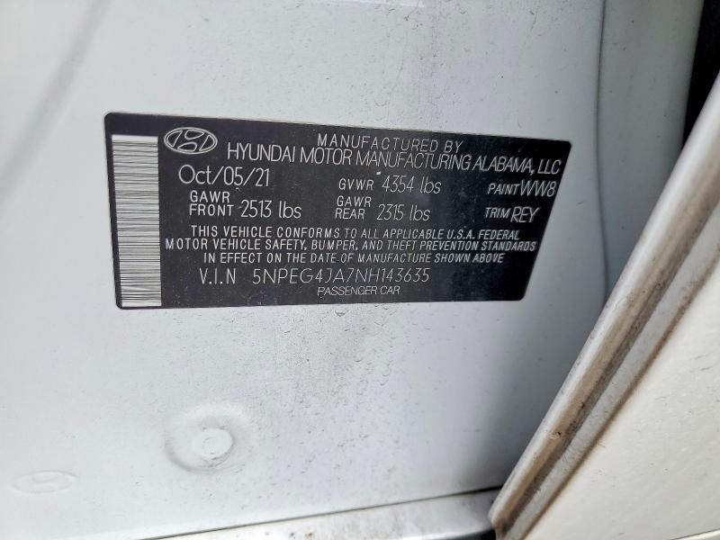 2022 Hyundai Sonata se