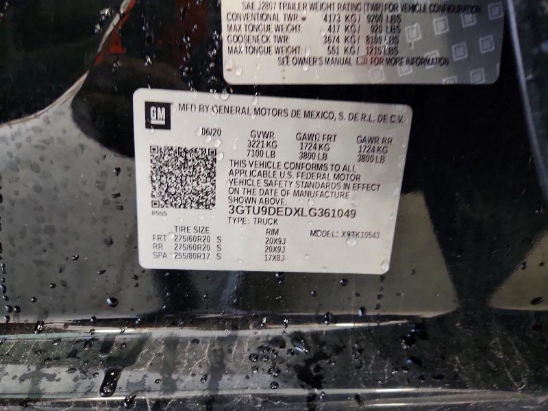 2020 GMC Sierra K1500 SLT