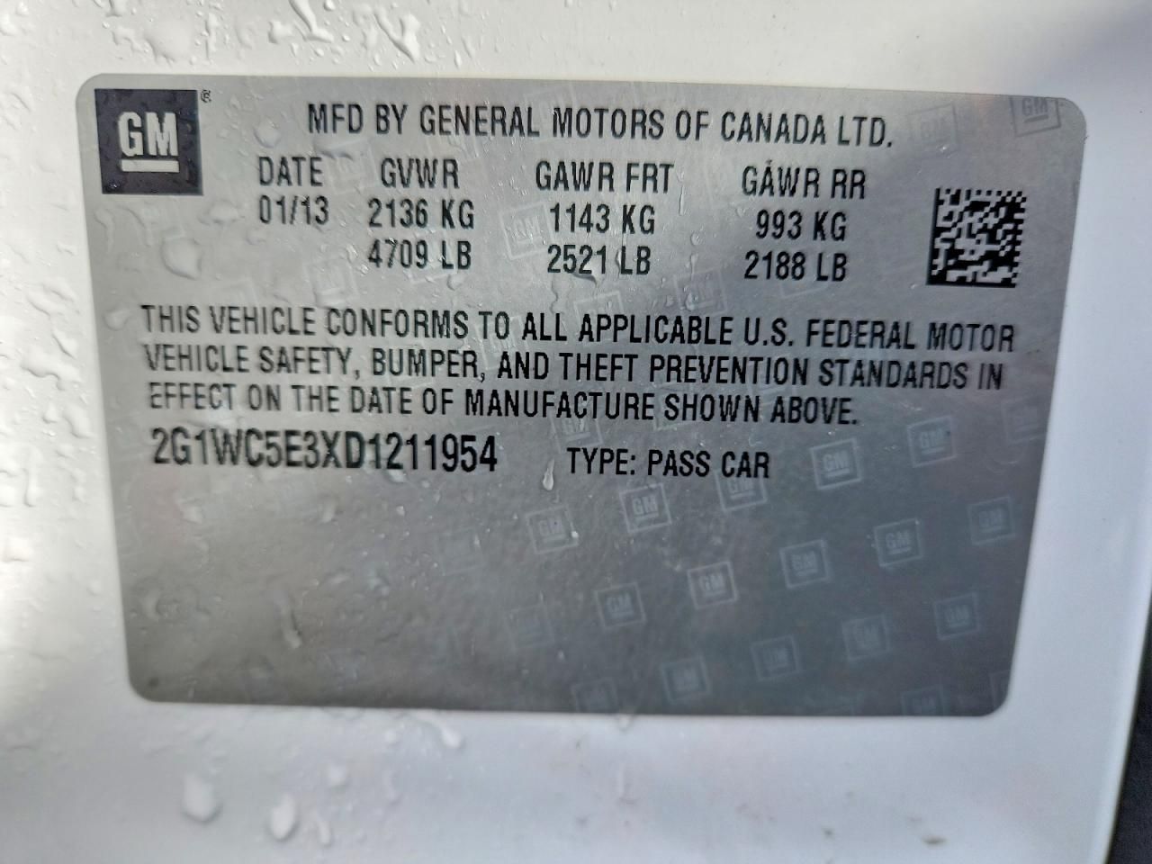 2013 Chevrolet Impala ltz