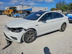 Volkswagen salvage cars for sale: 2019 Volkswagen Jetta s
